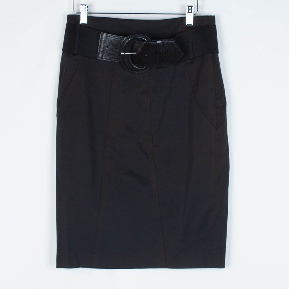 Dalia Collection Black‎ Pencil Skirt Size 6